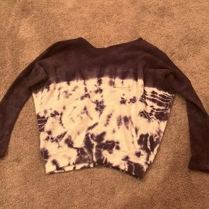 Vintage Havana Navy and White Sweater